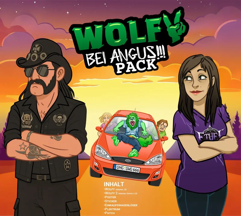 Wolfy Bei Angus Pack